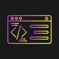 Programming Vector Icon
