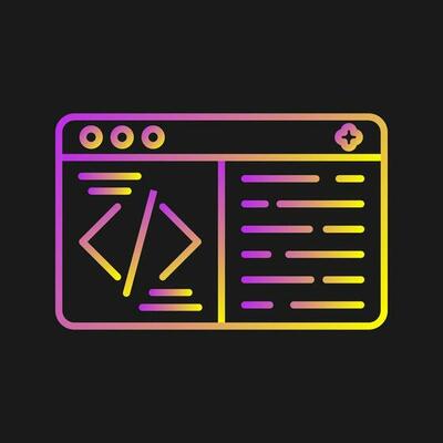 Coding Vector Icon