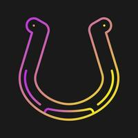 Horseshoe Vector Icon