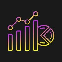 Bar Chart Vector Icon