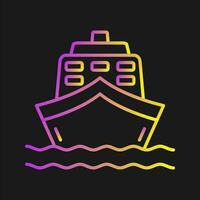 Ship Vector Icon