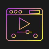 Video Vector Icon