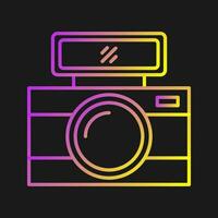 Photo Camera Vector Icon