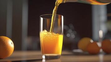Orange Juice. Illustration photo
