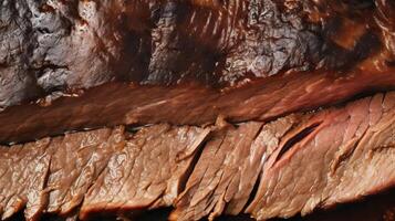 American barbecue beef Illustration photo