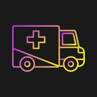 Ambulance Vector Icon