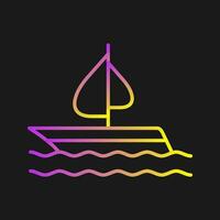 Sailing Vector Icon