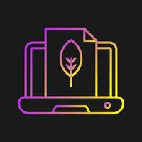 Organic Content Vector Icon