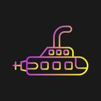 Submarine Vector Icon