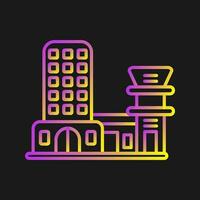 icono de vector de edificio