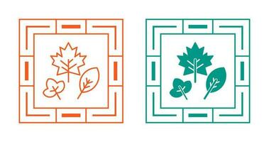 Autumn Leaf Vector Icon
