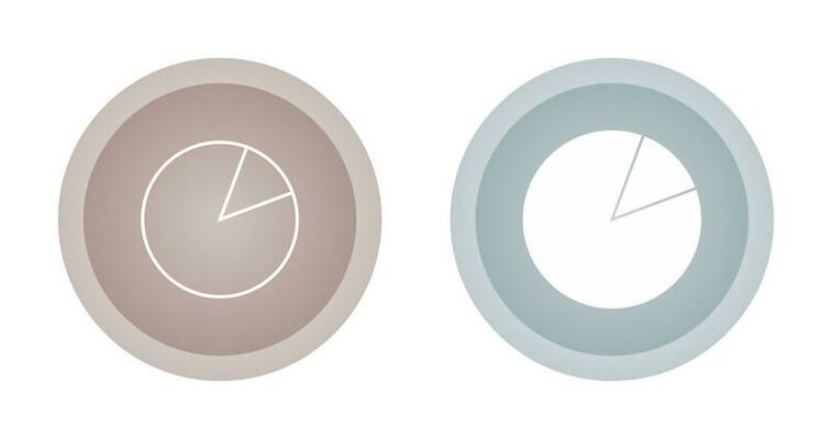pie chart Vector Icon