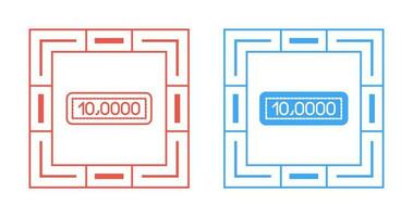 number vector icon