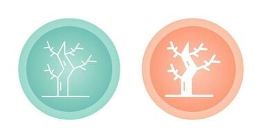 Dry Tree Vector Icon