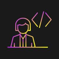 Programmer Vector Icon