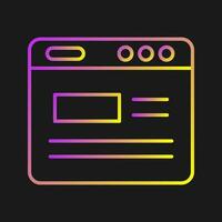 Web Vector Icon