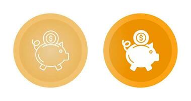 Piggy Bank Vector Icon