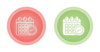 Schedule Vector Icon