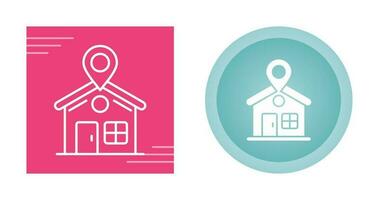 Home Location Vector Icon