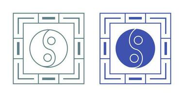 Yin Yang Vector Icon