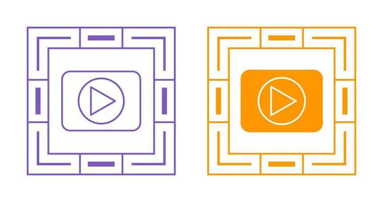 Play Button Vector Icon