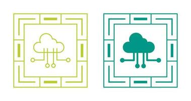 Cloud Computing Vector Icon