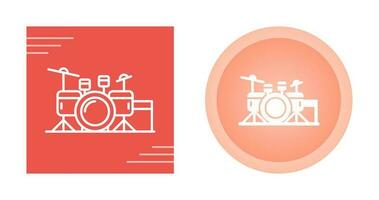 Drum Set Vector Icon