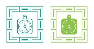 Wall clock Vector Icon