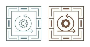 Workflow Vector Icon