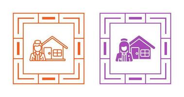 Nursing Home Vector Icon