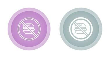 No Eating Vector Icon