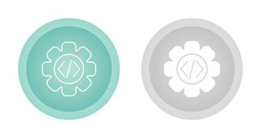 icono de vector de codificación