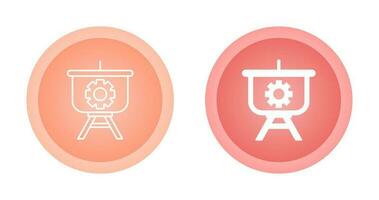 Setting Presentation Vector Icon