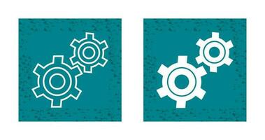 Settings Gears Vector Icon