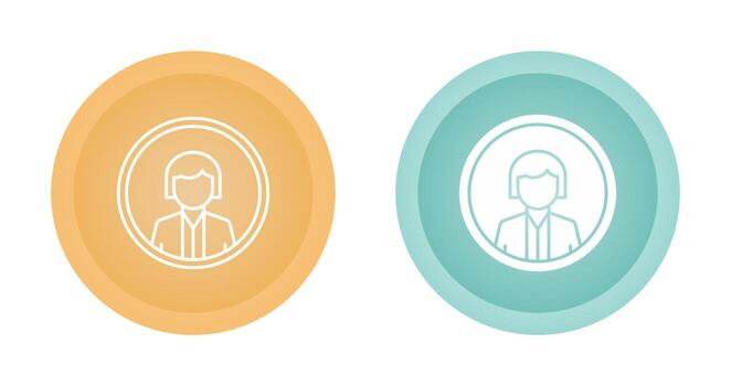 icono de vector de avatar