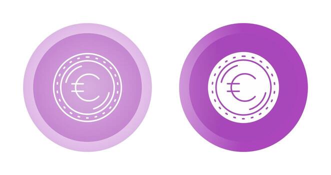 moneda vector icono conjunto