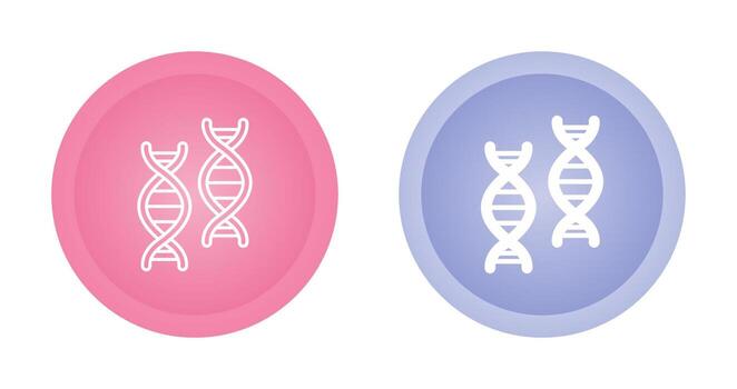 adn vector icono conjunto