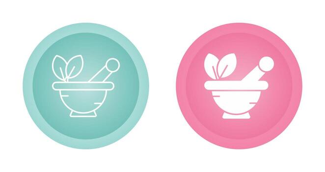 icono de vector de mortero