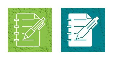 Business Note Vector Icon