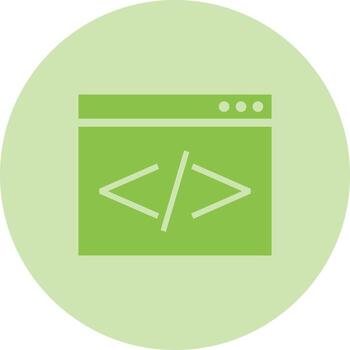 Html Coding Vector Icon