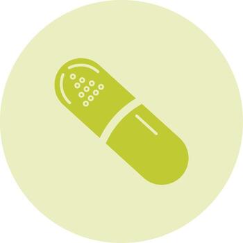 icono de vector de píldora