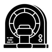 icono de diseño perfecto de tomografía computarizada vector