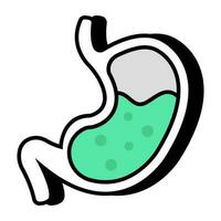 Premium download icon of stomach vector