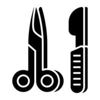 Premium download icon of surgical tools vector