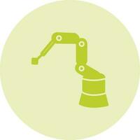 Industrial Robot Vector Icon