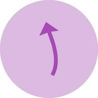 Arrow Pointing Up Vector Icon