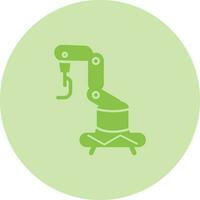 Industrial Robot Vector Icon