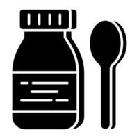 Perfect design icon of syrup bottle vector