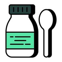 Perfect design icon of syrup bottle vector