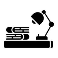 Modern design icon of books vector